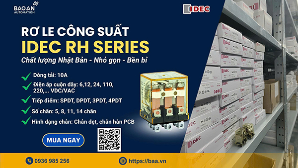 rơ le công suất idec dòng rh