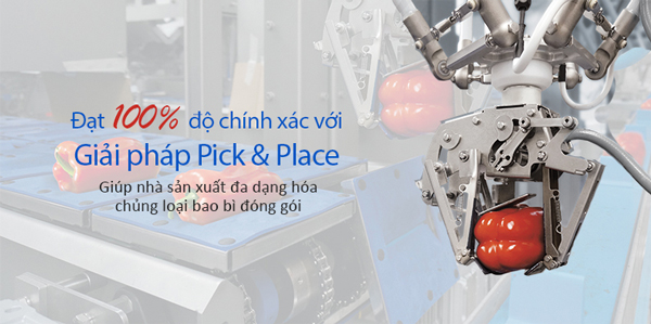 GIẢI PHÁP PICK & PLACE CỦA OMRON ĐỘ CHÍNH XÁC VÀ ỔN ĐỊNH 100%