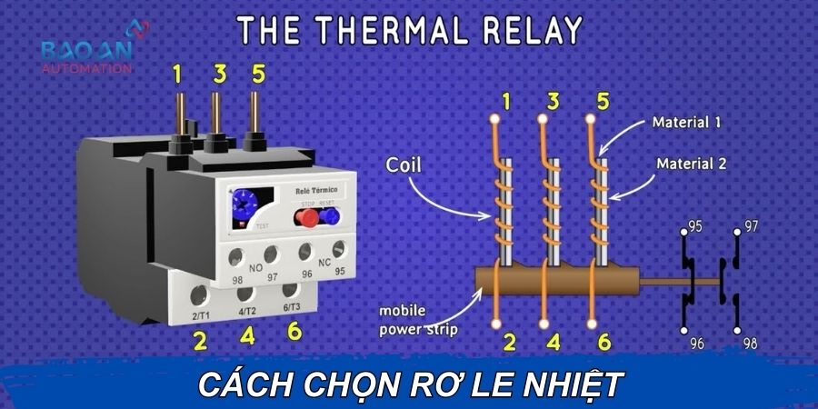 Hướng dẫn cách chọn rơ le (relay) nhiệt Hướng dẫn cách chọn rơ le (relay) nhiệt