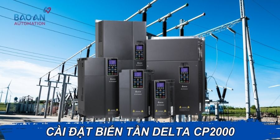 Cài đặt biến tần Dealta CP2000 Cài đặt biến tần Dealta CP2000