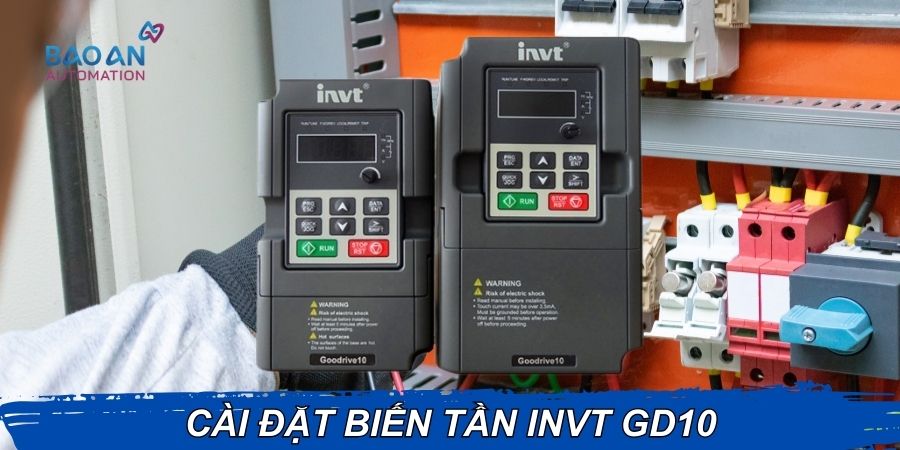 Hướng dẫn cài đặt biến tần INVT GD10