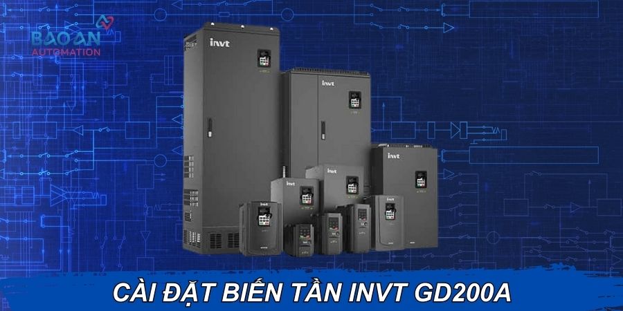 Cài đặt biến tần INVT GD200A Cài đặt biến tần INVT GD200A