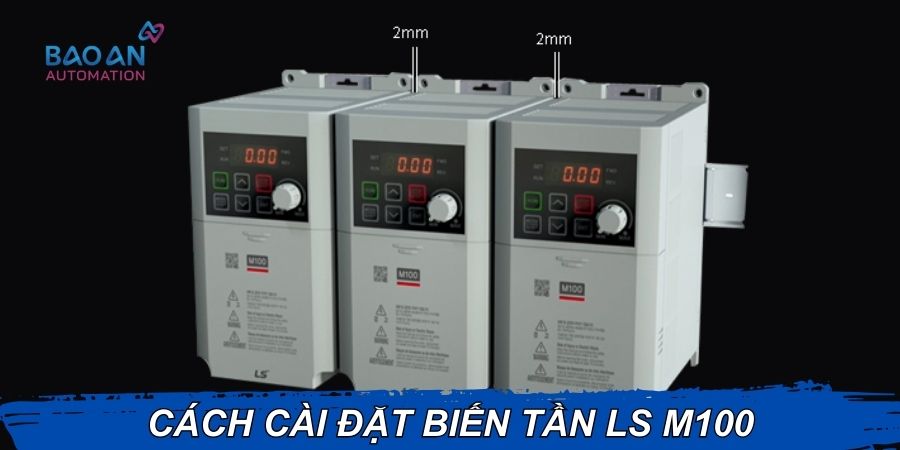 Cách cài đặt biến tần LS M100 Cách cài đặt biến tần LS M100
