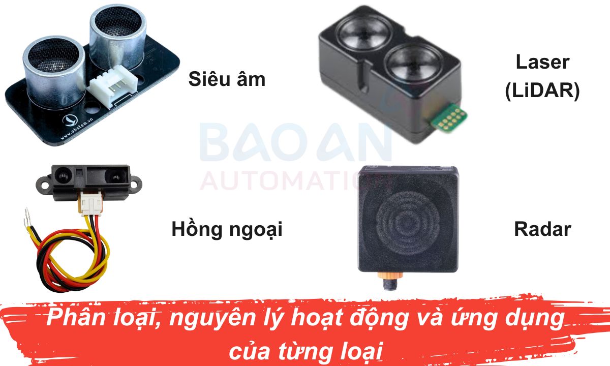 Phân loại, nguyên lý và ứng dụng của từng loại cảm biến khoảng cách Phân loại, nguyên lý và ứng dụng của từng loại cảm biến khoảng cách