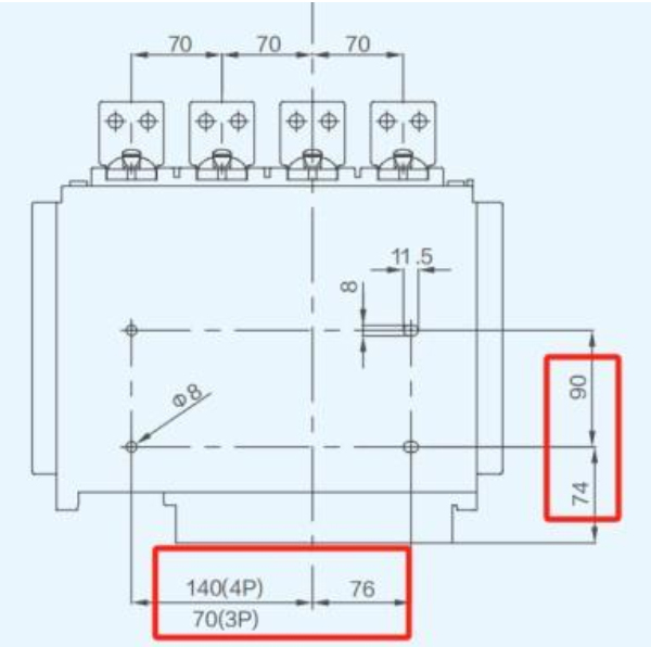 sau khi thay đổi của Draw-out type base