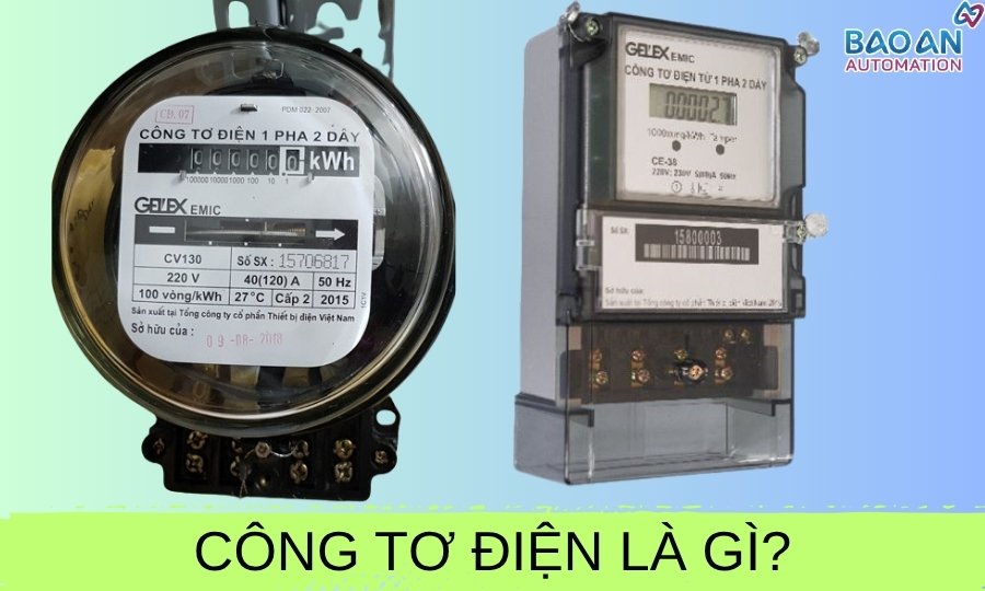 Công tơ điện 1 pha là gì?