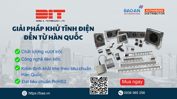 DONG IL- giải pháp khử tĩnh điện đến từ Hàn Quốc
