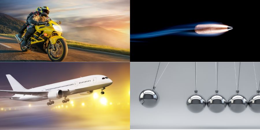 Minh họa tình huống về động năng