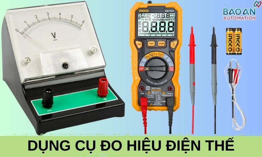 Dụng cụ đo hiệu điện thế