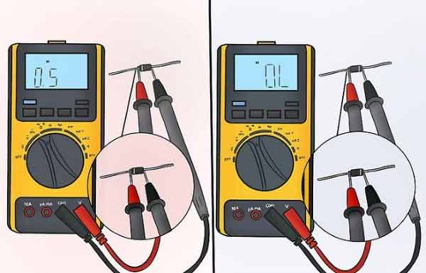 Sử dụng đồng hồ vạn năng kiểm tra diode