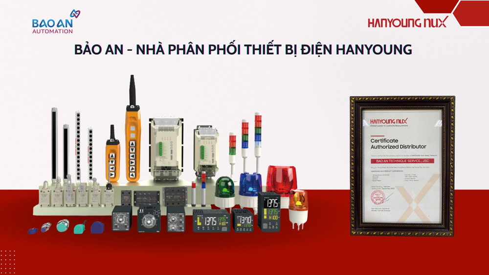 Bảo An - Nhà phân phối thiết bị điện Hanyoung Nux