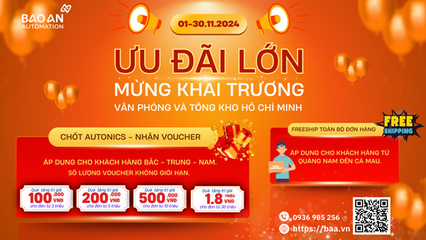 MỪNG KHAI TRƯƠNG - ƯU ĐÃI LỚN CHỈ CÓ TẠI BẢO AN