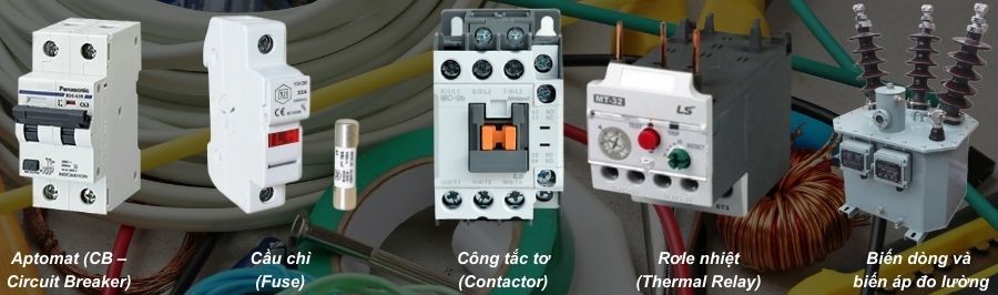 Các loại khí cụ điện phổ biến Các loại khí cụ điện phổ biến