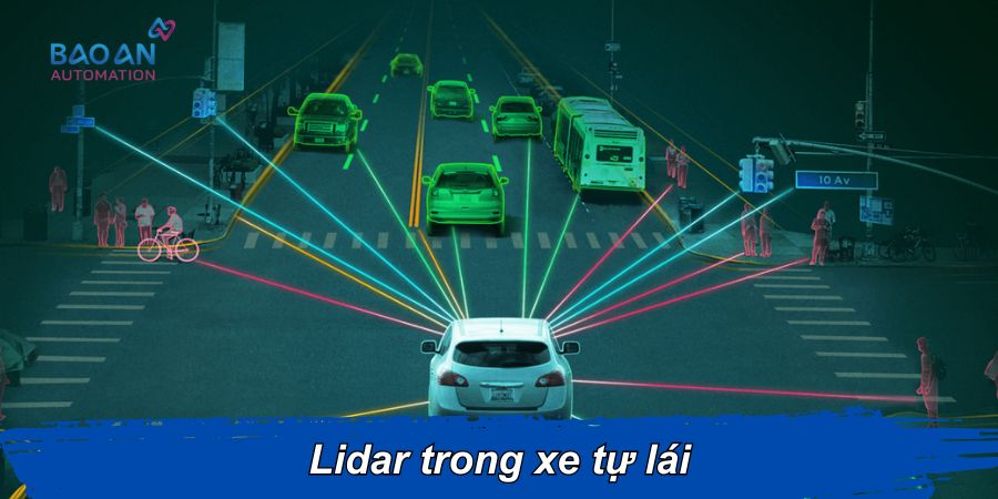 Ứng dụng lidar trong xe tự lái Ứng dụng lidar trong xe tự lái