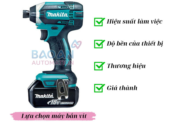 Hướng dẫn chọn mua máy bắn vít phù hợp Hướng dẫn chọn mua máy bắn vít phù hợpHướng dẫn chọn mua máy bắn vít phù hợp
