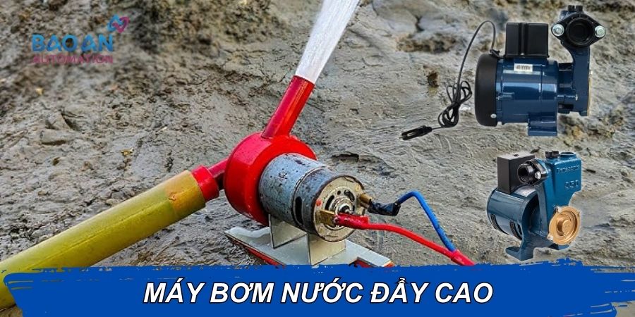 Máy bơm nước đẩy cao Máy bơm nước đẩy cao