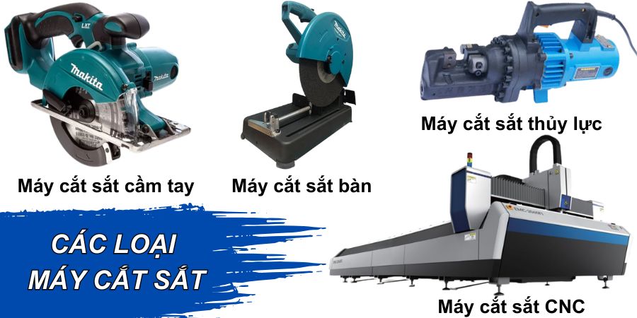 Các loại máy cắt sắt Các loại máy cắt sắt