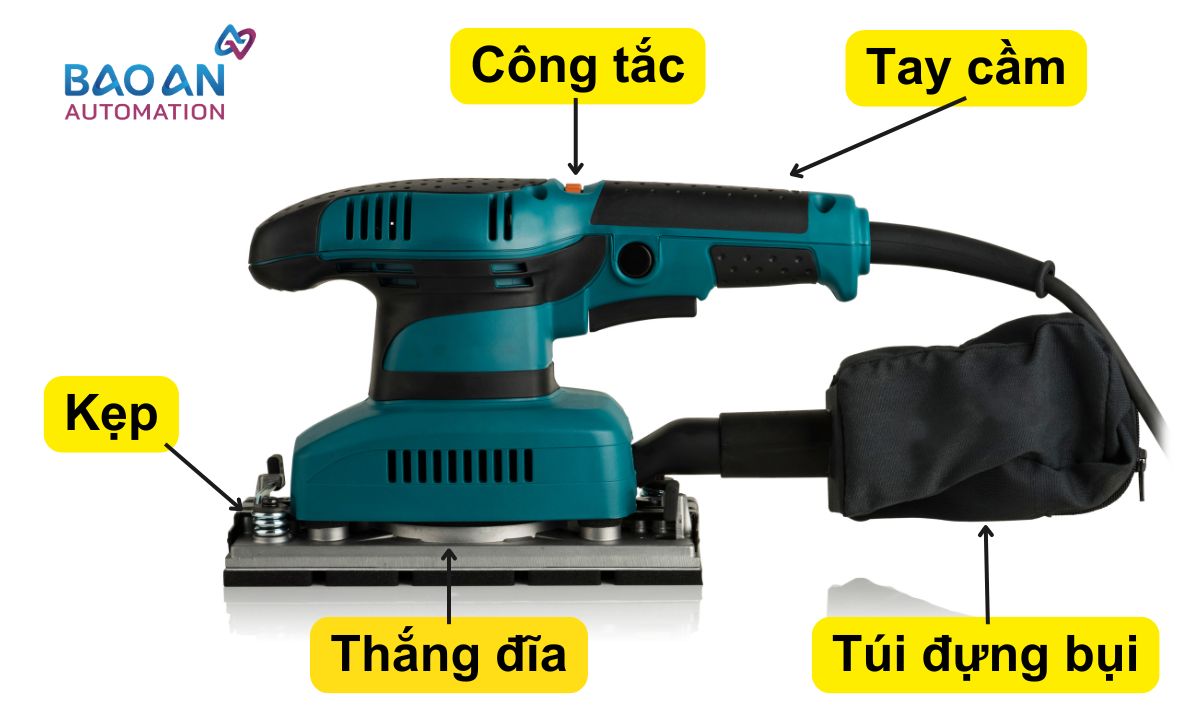 Cấu tạo máy chà nhám Cấu tạo máy chà nhám