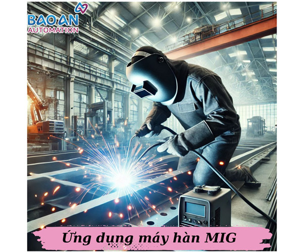Ứng dụng máy hàn MIG Ứng dụng máy hàn MIG