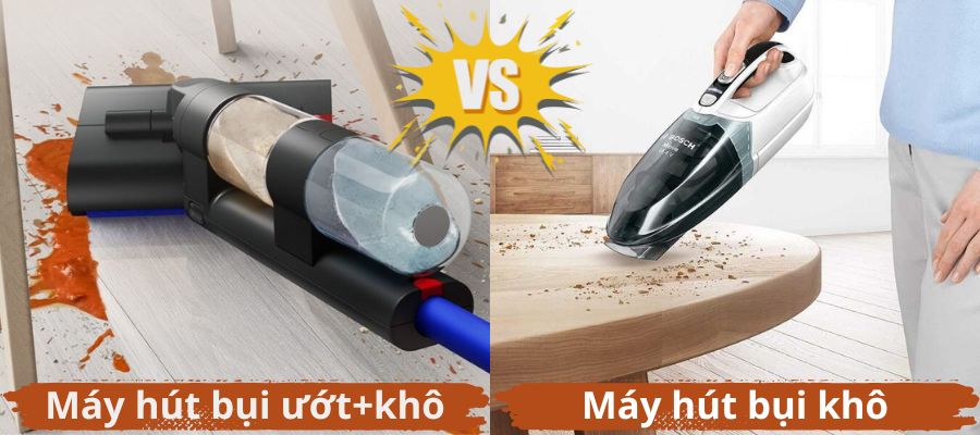 Máy hút bụi khô và ướt Máy hút bụi khô và ướt