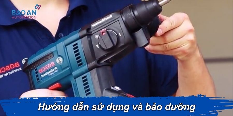 Hướng dẫn sử dụng và bảo dưỡng Hướng dẫn sử dụng và bảo dưỡng