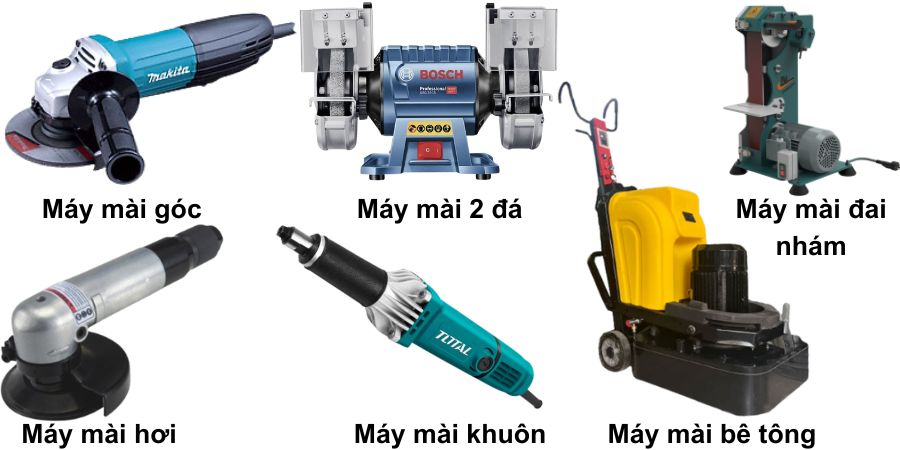 Các loại máy mài Các loại máy mài