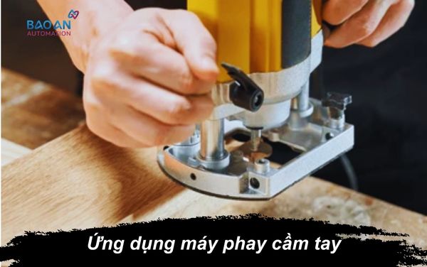 Ứng dụng máy phay cầm tay mini trong sản xuất