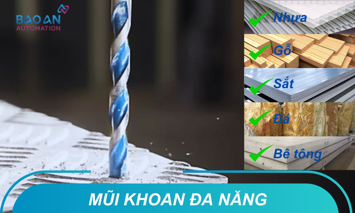 Mũi khoan đa năng