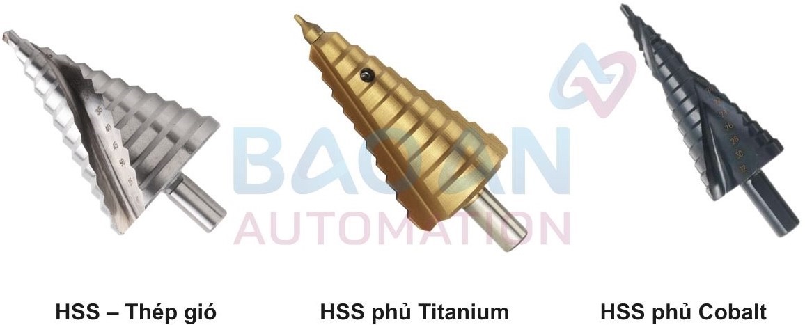 Phân loại theo chất liệu chế tạo mũi khoan tháp Phân loại theo chất liệu chế tạo mũi khoan tháp