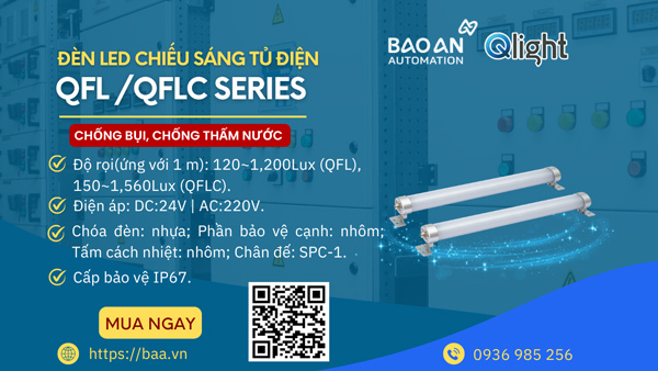 Đèn LED chiếu sáng tủ điện Qlight QFL/QFLC series