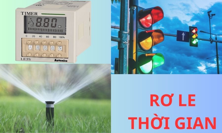 Ứng dụng của rơ le thời gian Ứng dụng của rơ le thời gian