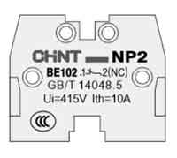 Thay đổi trên một số sản phẩm nút bấm NP2 series