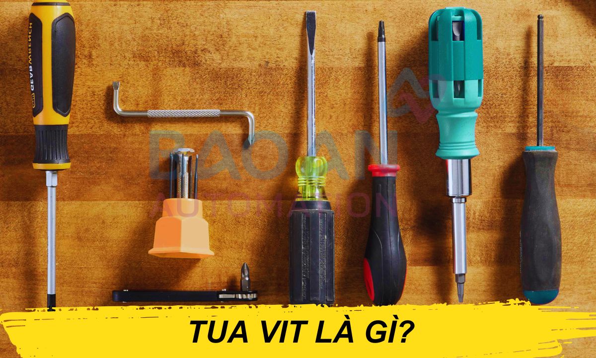 Khái niệm và cấu tạo tua vít