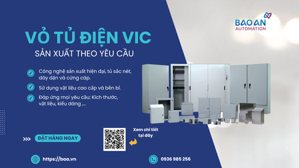 Vỏ tủ điện VIC sản xuất theo yêu cầu
