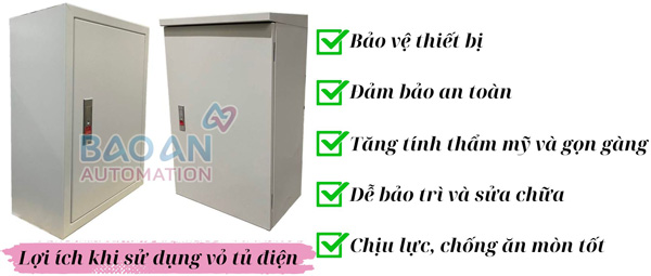Lợi ích khi sử dụng vỏ tủ điện chuẩn an toàn