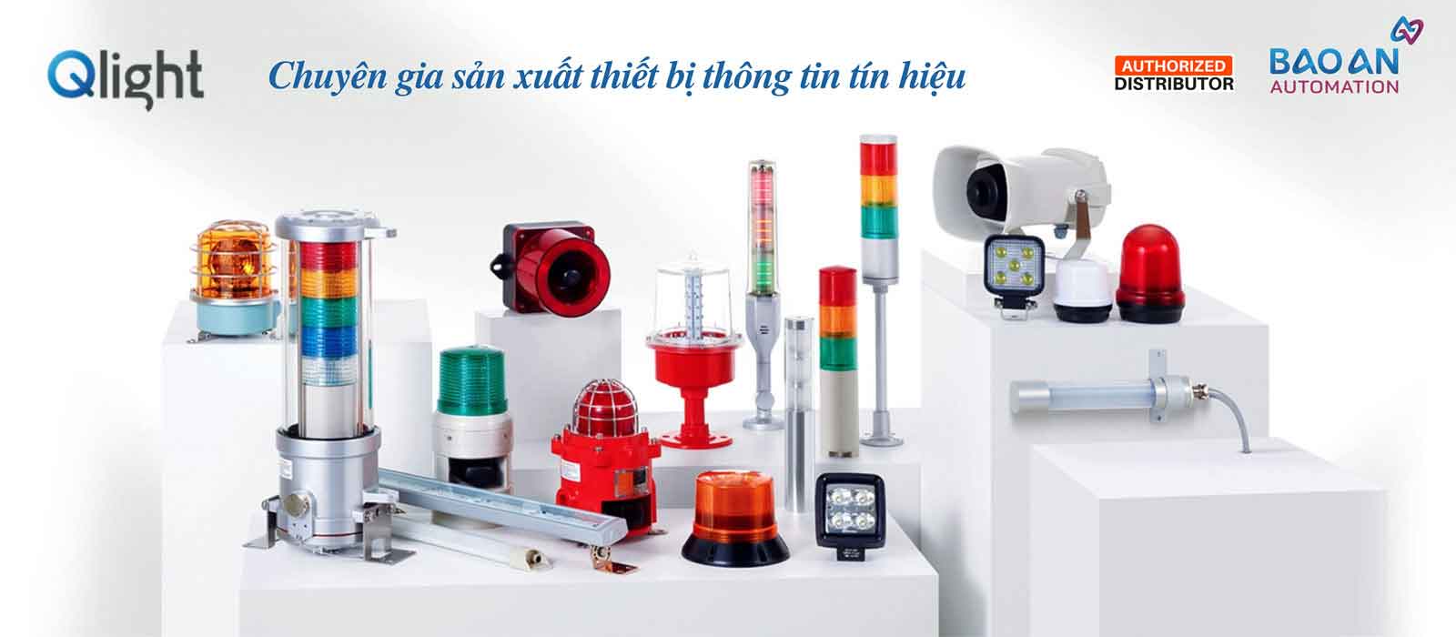 Bảo An - Nhà nhập khẩu và phân phối thiết bị thông tin tín hiệu Qlight